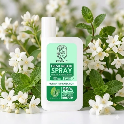 🌿🦷 افشانه ضد پلاک دندان و خوشبو کننده دهان با طعم نعناع🦷🌿