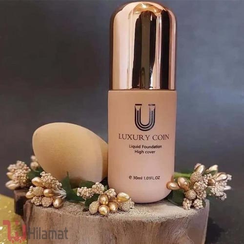 💄💎 ست کرم پودر لاکچری کوین به همراه پد۵۵۲ 💎💄