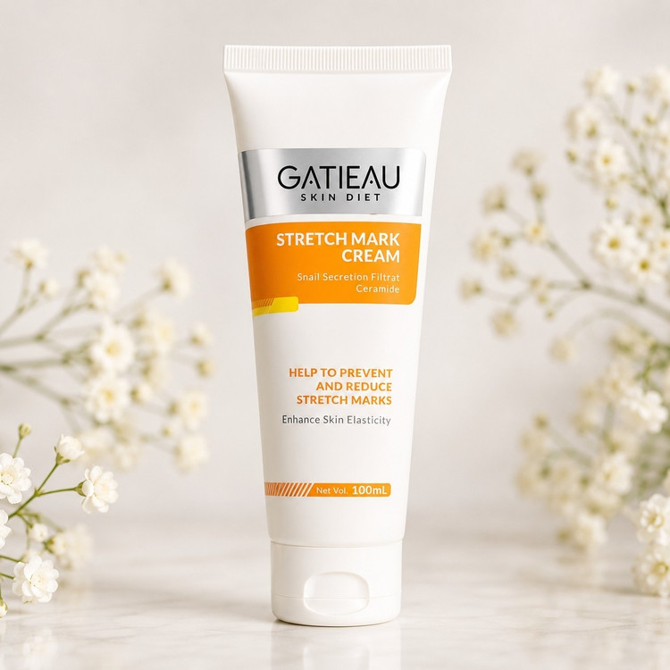 🤍✨ کرم رفع ترکهای پوستی گاتیو | STRETCH MARK CREAM ✨🤍 𓂃