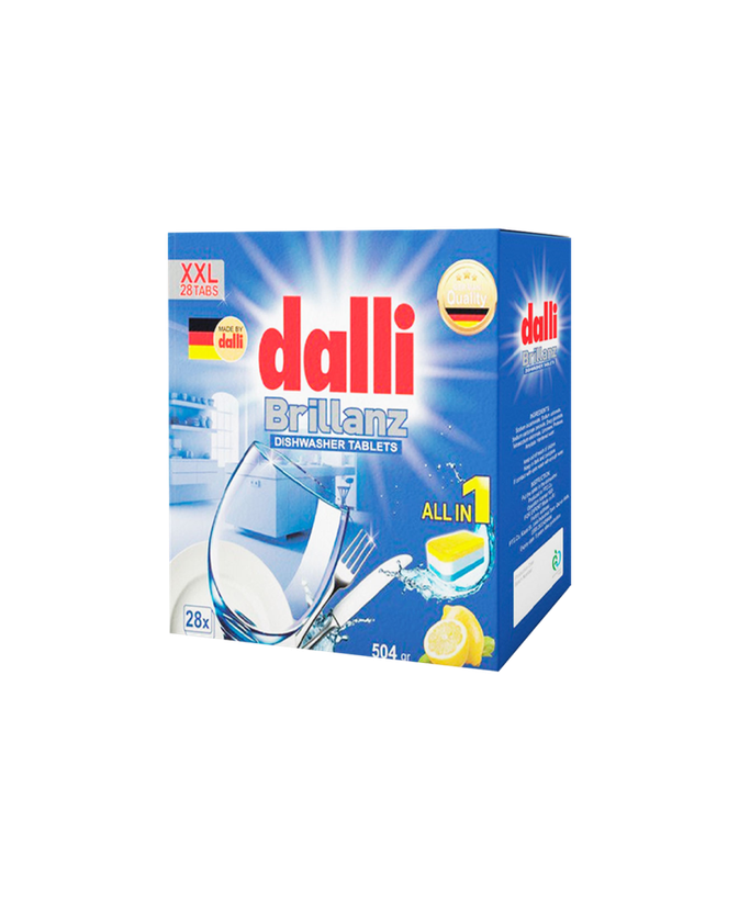 قرص ماشین ظرفشویی ۲۸ عددی dalli