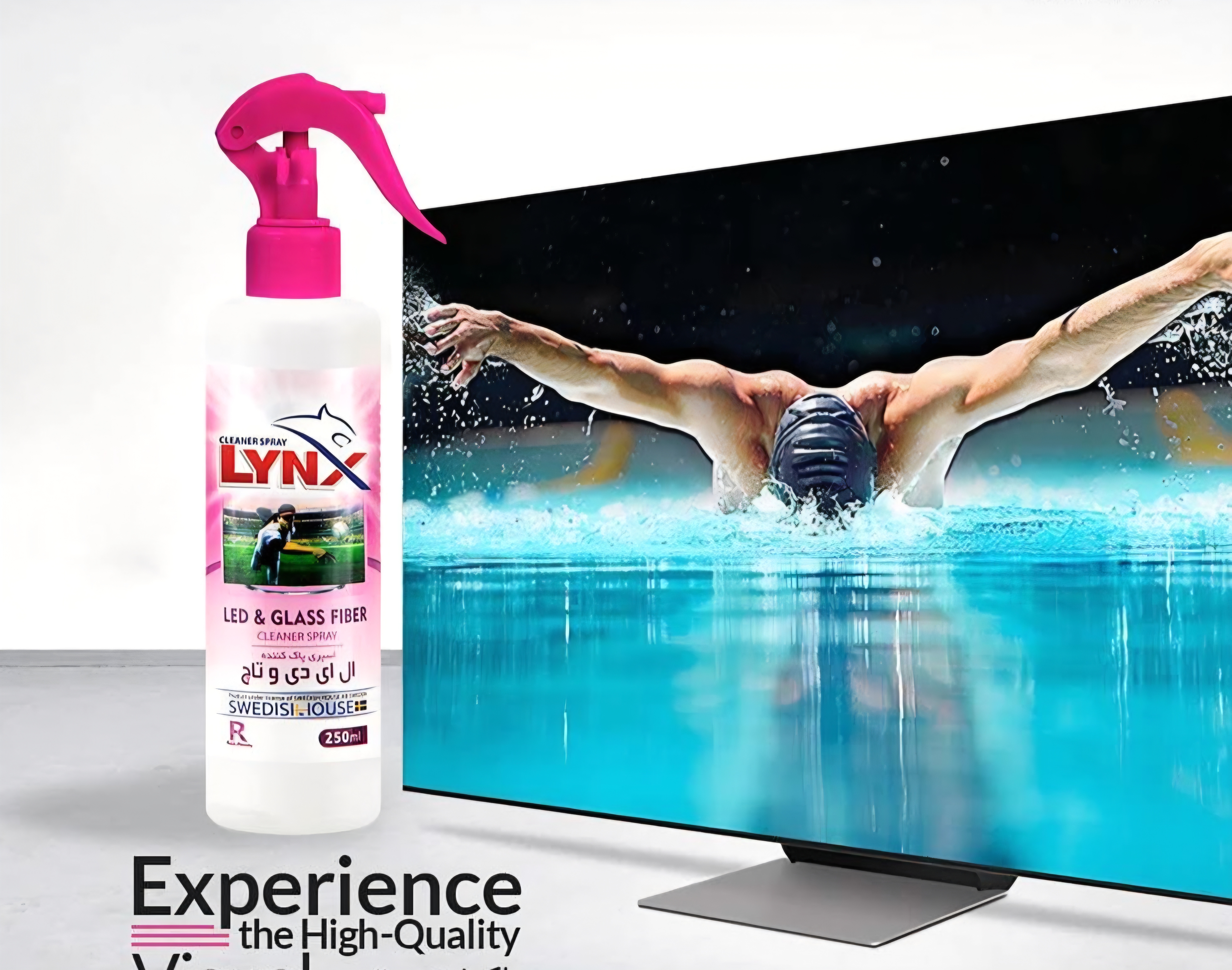 اسپری پاک‌کنندۀ ال‌ای‌دی و ال‌سی‌دی LYNX