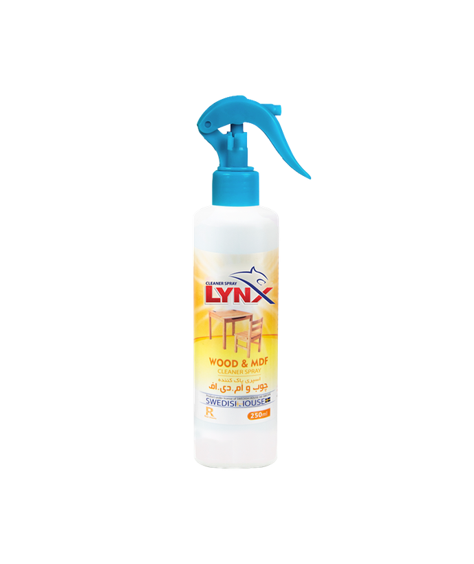 اسپری پاککنندۀ چوب و امدیاف LYNX